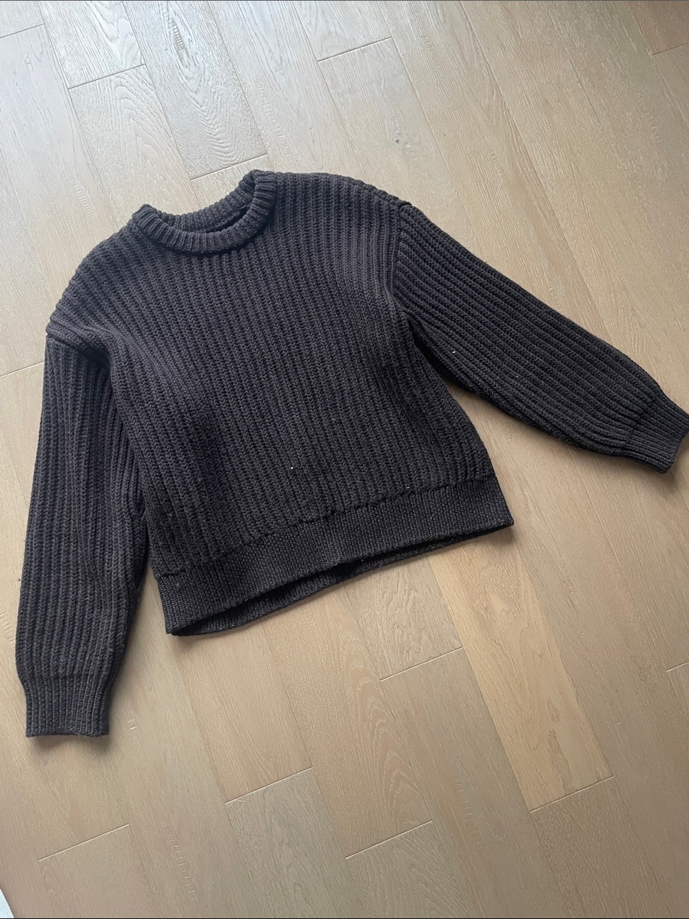 Kotn chunky wool crewneck